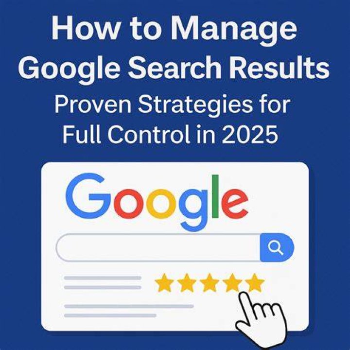 Does Google control search results?
