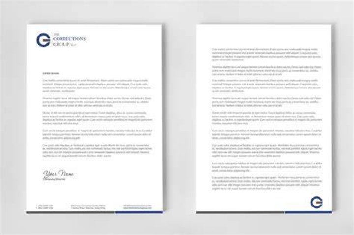 Should the second page of a letter be on letterhead?