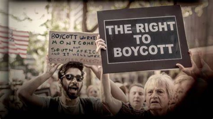 What is the example for boycott?