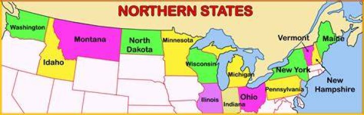 What was the basis of the wealth in the northern states?